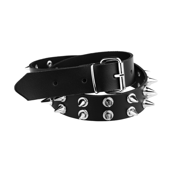 pasek 2-rzedowy z ćwiekami SPIKE 1,5cm