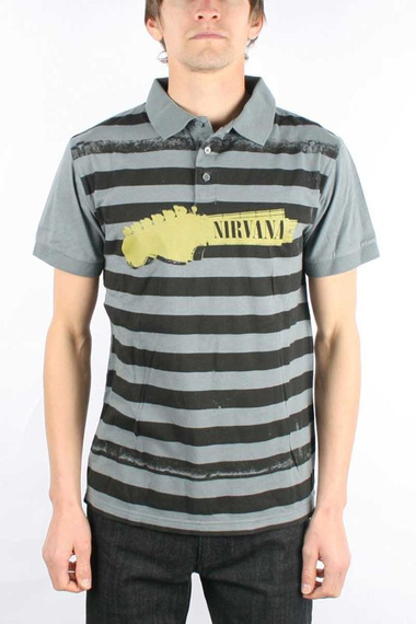 koszulka polo NIRVANA - YELLOW VERSION 