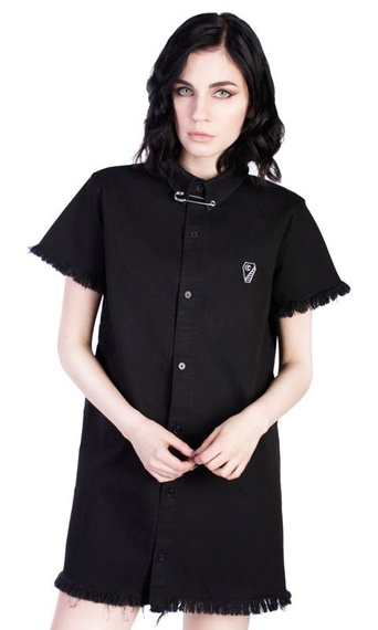 sukienka DISTURBIA - TOMB SHIRT DRESS
