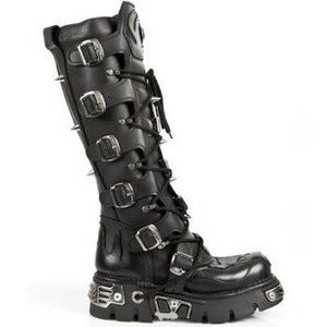 buty NEW ROCK ITALI NEGRO, NOMADA NEGRO, REACTOR NEGRO TOBERAS [M.161-S1]