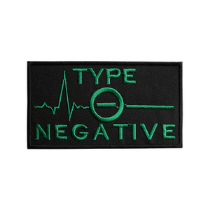 naszywka termiczna TYPE O NEGATIVE - LOGO BLACK