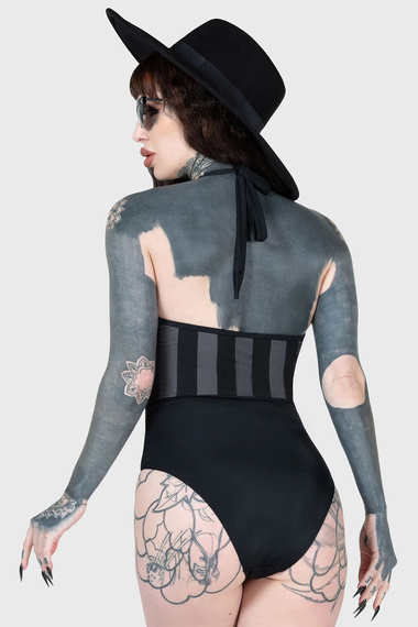 strój kąpielowy KILLSTAR - SHADOW STRIPE