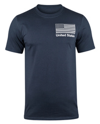 koszulka NASA - BLACK FLAG navy