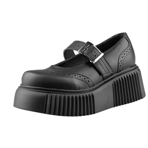 półbuty damskie ALTERCORE czarne (ANABELLE VEGAN BLACK)