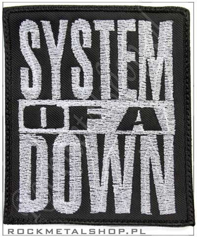 naszywka SYSTEM OF A DOWN  