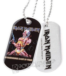 nieśmiertelnik IRON MAIDEN - SOMEWHERE BACK IN TIME