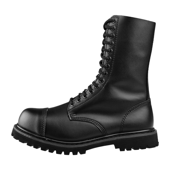 glany BRANDIT - VEGANTOM (14 dziurek - CZARNE), USZKODZONE