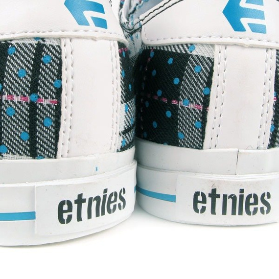 buty damskie Etnies -BERNIE (BLACK/PLAID) 
