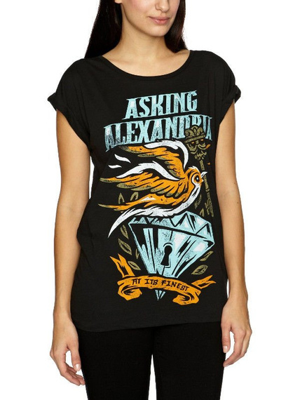 bluzka damska ASKING ALEXANDRIA - KEY GRIP (SPECIAL EDITION)