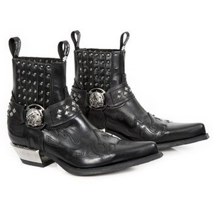 buty NEW ROCK M.7950-C10 TULIPA NEGRO, ITALI NEGRO WEST NEG-ACER TACON ACERO