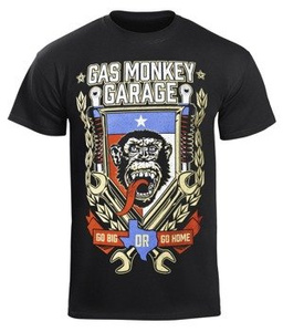 koszulka GAS MONKEY GARAGE - GO BIG OR GO HOME