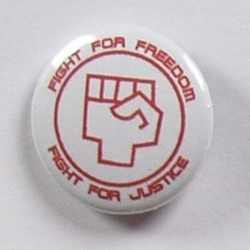 przypinka FIGHT FOR FREEDOM