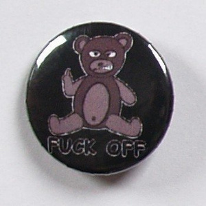 przypinka FUCK OFF