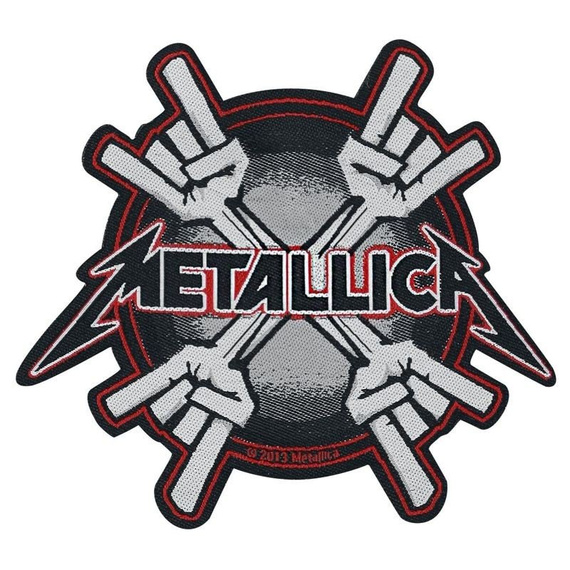 naszywka METALLICA - METAL HORNS
