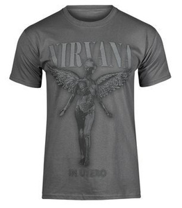 koszulka NIRVANA - IN UTERO szara