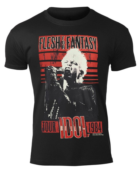 koszulka BILLY IDOL - FLESH FOR FANTASY TOUR 1984