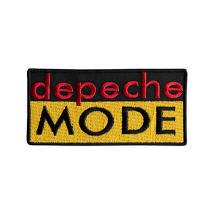naszywka termiczna DEPECHE MODE - LOGO YELLOW