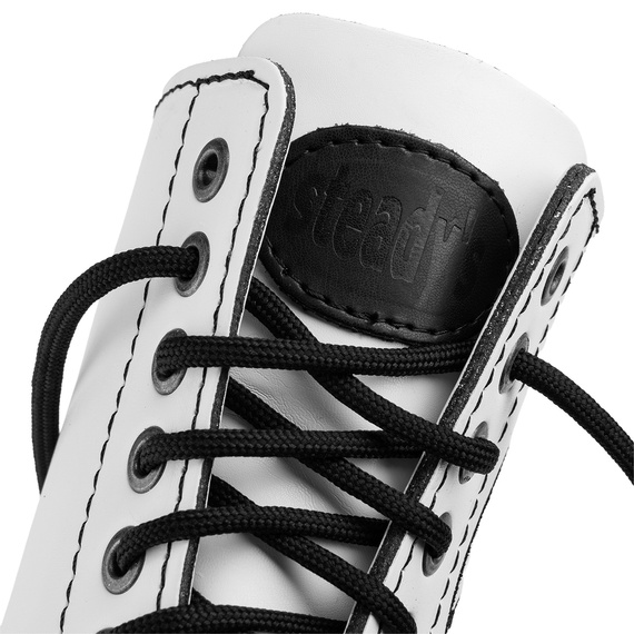 glany STEADY'S - 10 dziurek, BLACK/WHITE / PENTAGRAM (STE/10/H/1/2/131) DWA KOLORY