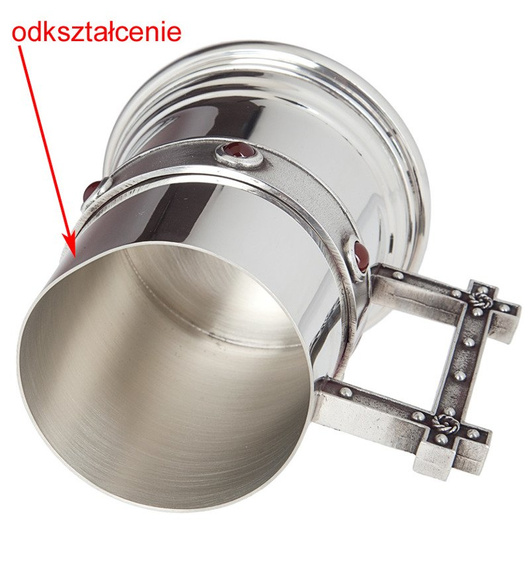 kufel TUDRIK TANKARD Alchemy Gothic, uszkodzony