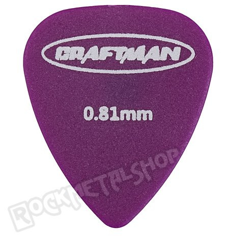 kostka gitarowa CRAFTMAN - MATTE ABS PURPLE WP-600Q
