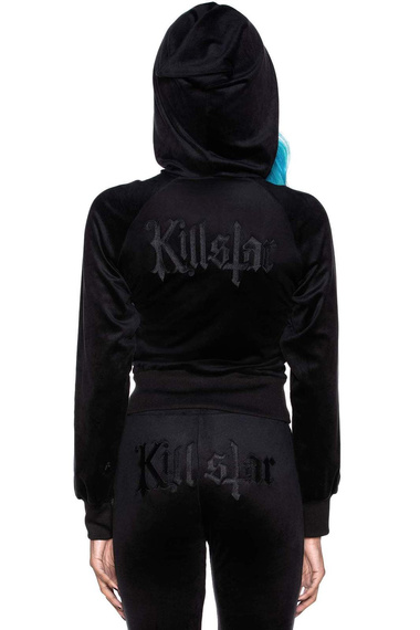 bluza damska KILLSTAR - JUST CREW-SIN, rozpinana z kapturem