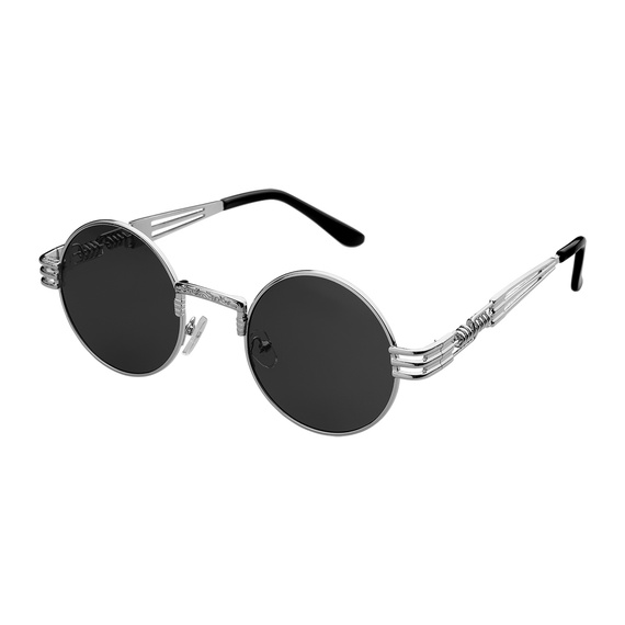 okulary LENONKI STEAMPUNK RETRO SILVER