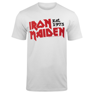koszulka IRON MAIDEN - SLANTED ESTABLISHED LOGO