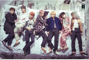 plakat BTS - GROUPE