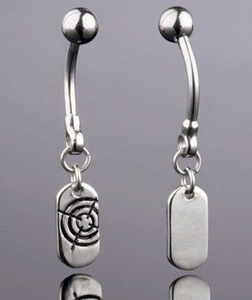 kolczyk do pępka TARCZA STRZELNICA