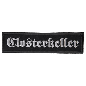 naszywka CLOSTERKELLER - LOGO OLD white