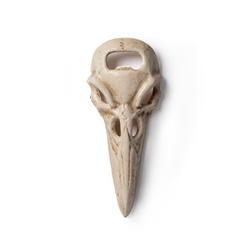 otwieracz RAVEN SKULL, white