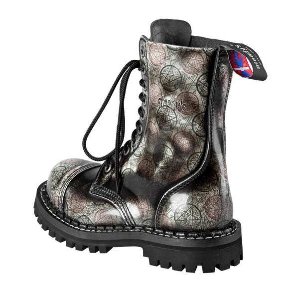 glany STEADY'S - 10 dziurek, ecru przecierane / PENTAGRAM (STE/10/102)