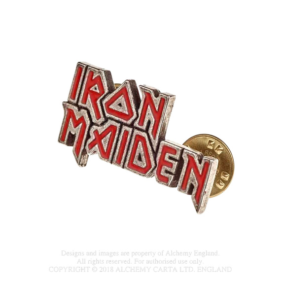 przypinka IRON MAIDEN - ENAMEL LOGO