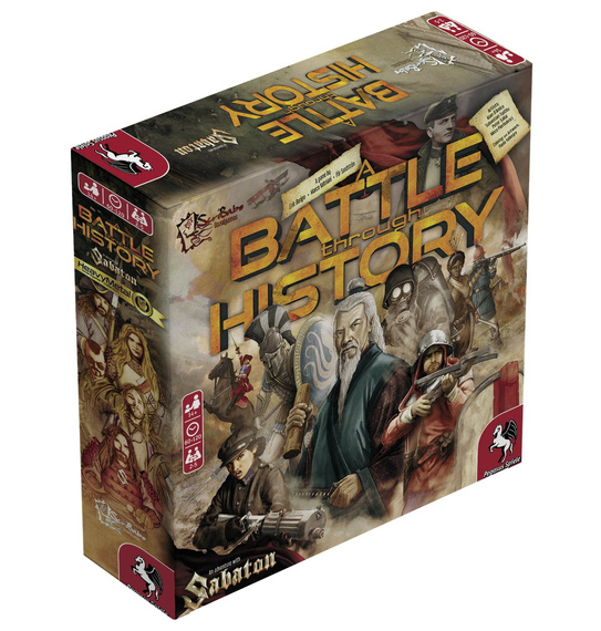 gra planszowa A BATTLE THROUGH HISTORY - AN ADVENTURE WITH SABATON