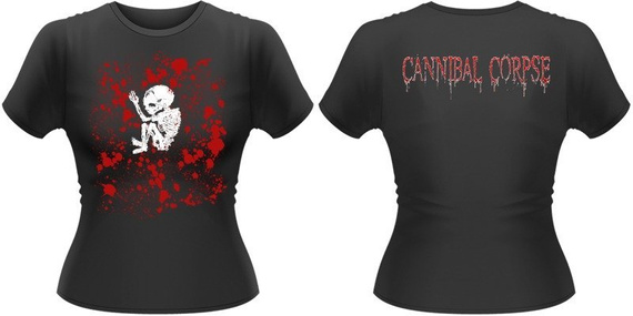 bluzka damska CANNIBAL CORPSE - FOETUS BLOOD SPLATTER 