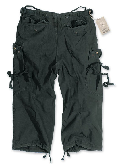 spodnie bojówki krótkie 3/4 ENGINEER VINTAGE BLACK