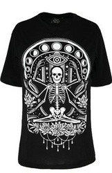 bluzka damska CHILL SKELETON OVERSIZED