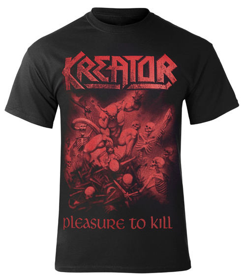 koszulka KREATOR - PLEASURE TO KILL (RED)