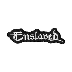 naszywka termiczna ENSLAVED - LOGO WHITE