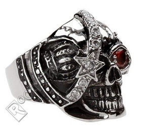 pierścień MACHINE SKULL 2