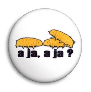 przypinka A JA, A JA? Ø25mm