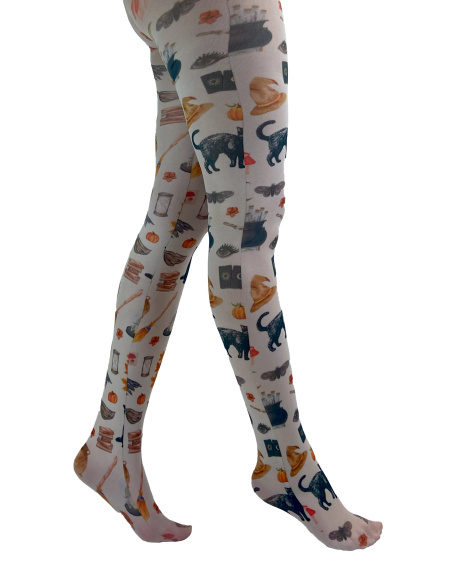 rajstopy SPELLS&POTIONS PRINTED