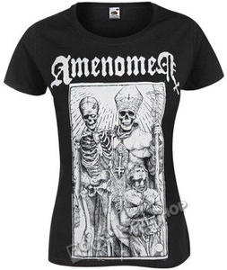 bluzka damska AMENOMEN - POPE AND DEATH (OMEN085DA)