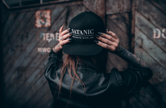 czapka HOLY BLVK - SATANIC