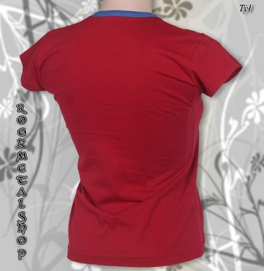 bluzka damska SLIPKNOT czerwona