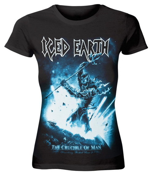 bluzka damska ICED EARTH - THE CRUCIBLE OF MAN