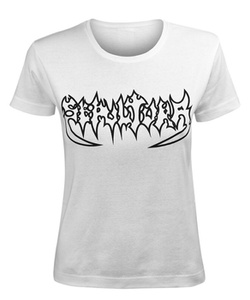 bluzka damska SEPULTURA - OLD LOGO biała