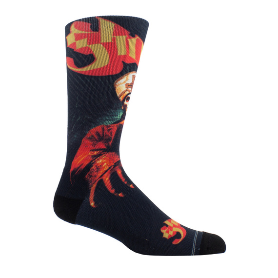 skarpetki GHOST- PAPA EMERITUS - RED/GOLD