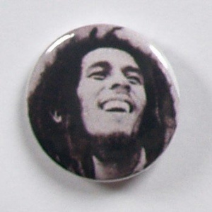 przypinka BOB MARLEY