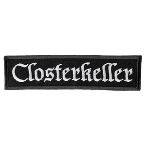 naszywka CLOSTERKELLER - LOGO white